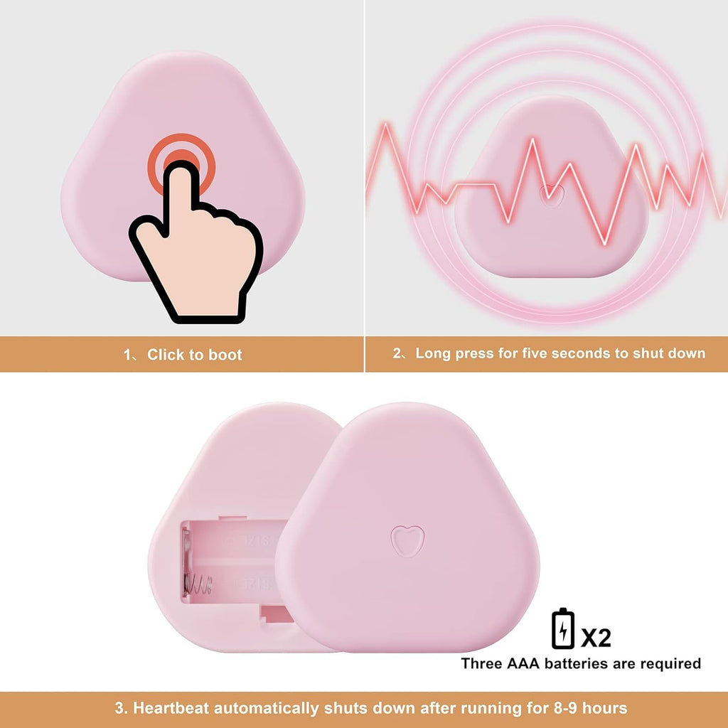 Puppy Heartbeat Toy for Anxiety Relief Dog Behavioral Aid Toy for Puppies Sleep Aid Separation Anxiety Soother Cuddle, Brown