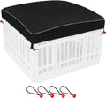 Dog Pen Cover Dog Playpen Cover for Pets,Provide Shade and Security for Indoor Outdoor Dog Pen,Pet Playpen Cover Fits 35 Inch Playpen 4-Panels (Playpen Not Included!!!)