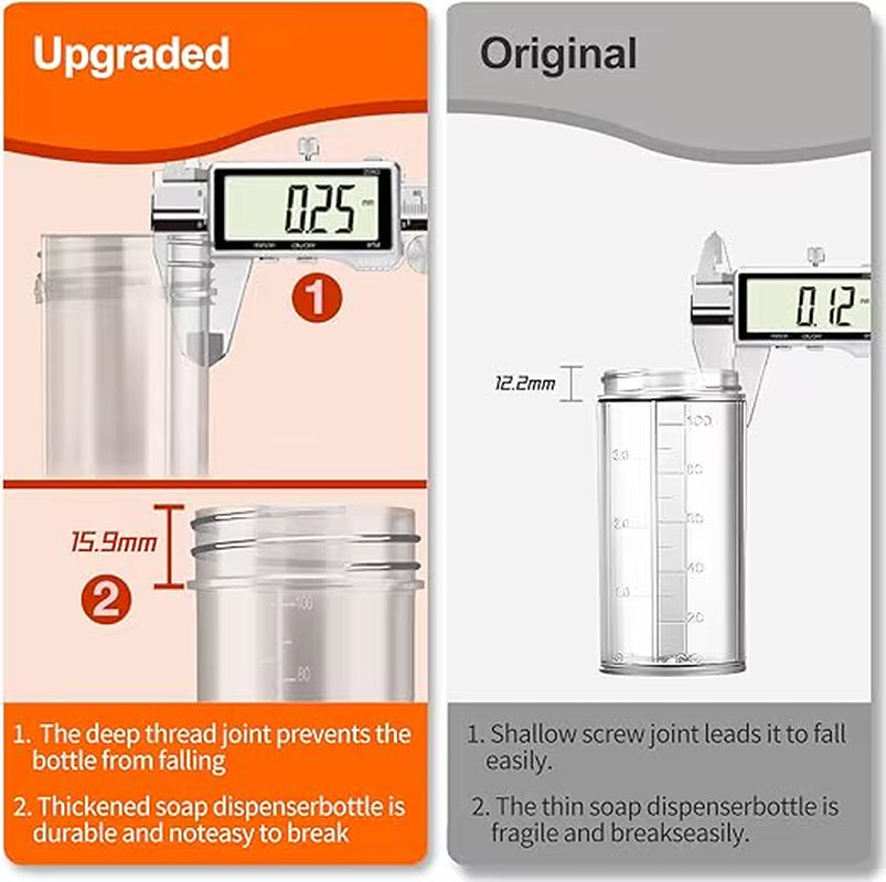 Upgraded Dog Shower Attachment Dog Washing Hose Attachment 8-In-1 Mode Dog Shampoo Sprayer with 3.5Oz 100Cc Soap Dispenser