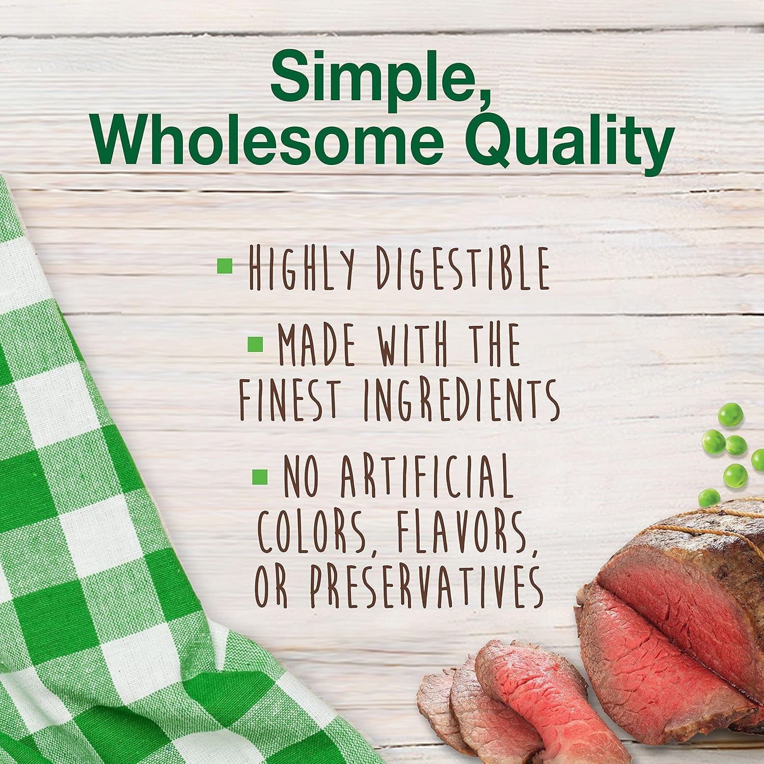 Healthy Edibles Natural Dog Chews Long Lasting Roast Beef Flavor Treats for Dogs, Medium/Wolf (2 Count)